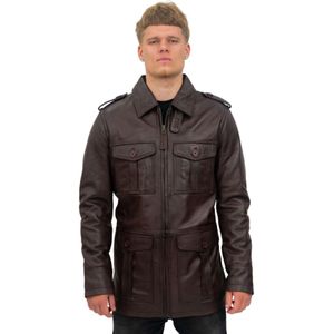 Heren - Leren Parka - Mesa Verde - Safarijas