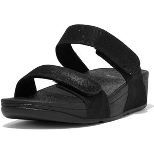 FitFlop Lulu adjustable shimmerlux slides