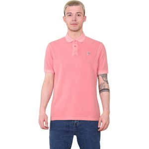M&S - SS-poloshirt - Zalm - Heren
