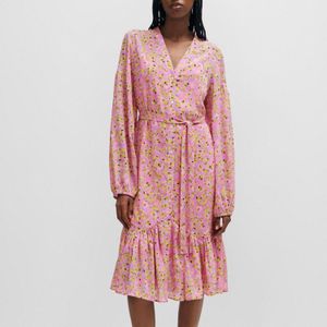 Hugo Boss - Kawarda-1 - Jurk - Multi kleur - Bloemenprint