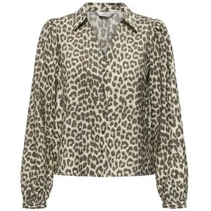 JDY - Beatrice Life - Overhemd - Beige - Regular Fit