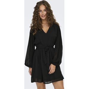 Only Onlstar life l/s plisse sleeve dres