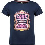 B.Nosy Meisjes t-shirt felice navy