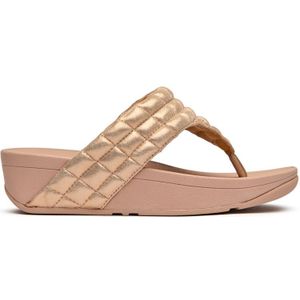 Fitflop - Lulu - Gevoerde Sandalen - Zacht Roze - Teenslippers