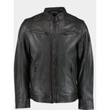 DNR Lederen jack beige leather jacket 394/6