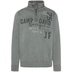 Camp David - Gebreide Trui - Stone-washed - Heren