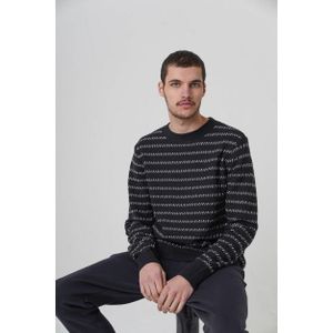 Kultivate Knit limo stripe