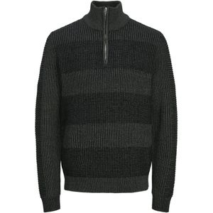 Jack & Jones - Trui - Antraciet - Acryl/Katoen - Ronde Hals