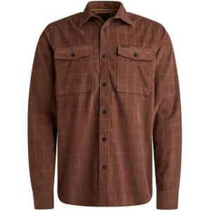 PME Legend - Casual Shirt - Bruin - Heren Overhemd