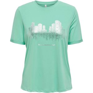 Only Onlfree life reg s/s city top box jrs spearmint/sk