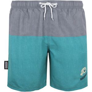 GUGGEN MOUNTAIN - Zwemshort - Groen - Met Patroonstrepen