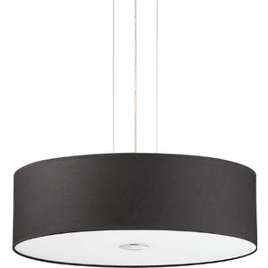 Ideal Lux Lampenbaas landelijke hanglamp woody - binnen woonkamer eetkamer keuken 5 lichtpunten e27 fitting 60w