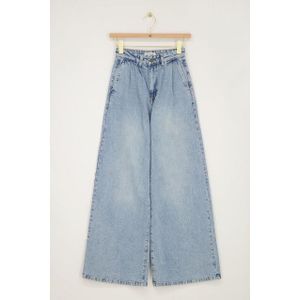 My Jewellery - Denim Wide Leg Jeans - Blue Denim - Loose Fit