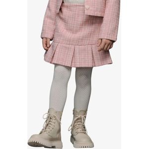 Le Chic - TIVVY - Plooirok - Roze - Charming Tweed