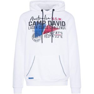 Camp David - Hoodie - Relaxed Fit - Heren