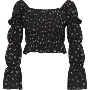 myMo - ROCKS - Longsleeve - All-over Print - Lachende Gezichten