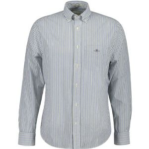 Gant - 3250211 - Overhemd - Donker Groen - Lange Mouw - Poplin ST