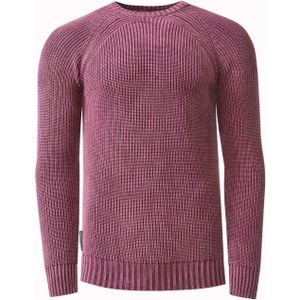 Rusty Neal - Gebreide Trui - Vintage Look - Slanke Pasvorm - Ronde Hals