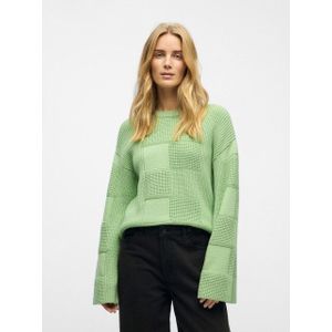 Object - Objenya Lo Knit - Pullover - Fair Green/melange