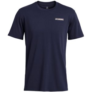 Under Armour - Hw Armour Label - T-shirt - Blauw