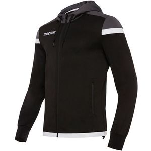 Macron Eadesy full zip hoody blk/wht 81490901