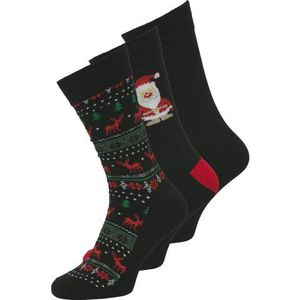 Jack & Jones - JACXMAS REINDEER SOCKS GIFTBOX - Vrijetijdssokken - Zwart - Katoenmix