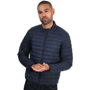 Ben Sherman - Lichtgewicht Gewatteerd Jack - Marineblauw - Voor Heren