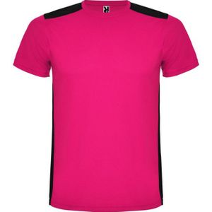Roly - Sportshirt - Zwart - 100% Polyester - Ademend, Vochtafvoerend
