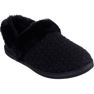 SKECHERS - COZY CAMPFIRE - Huisschoenen - Zwart