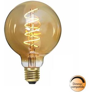 Highlight Kristalglas filament lamp amber – dimbaar