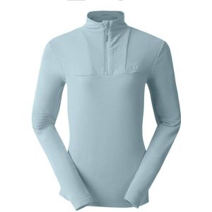 Dare2b - Core Stretch Vest - Gestreept Fleece - Hoog-Neck - Lange Mouwen