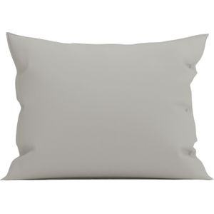 Yellow Kussensloop percale pillowcase tender grey 60 x 70 cm