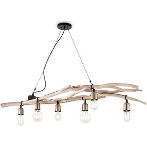 Ideal Lux driftwood hanglamp hout e27 -
