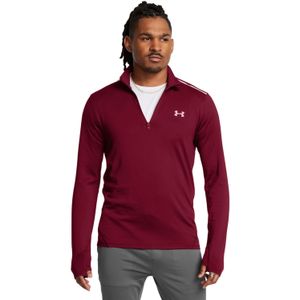 Under Armour Vanish CW 1/4 Zip Top - Rood - Polyester/Elastaan