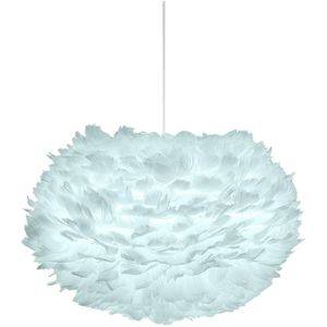 Umage Eos medium hanglamp light blue met koordset wit Ø 45 cm