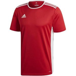 Adidas - Entrada 18 - Voetbal Jersey - 100% Polyester - Korte Mouwen