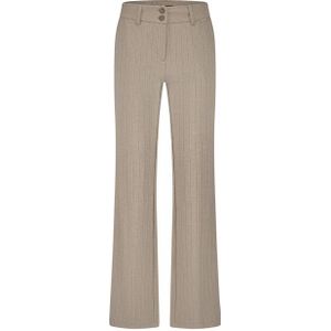 Red Button - Broek SRB4624 - Taupe - Bibette Punta Pinstripe - 82 cm