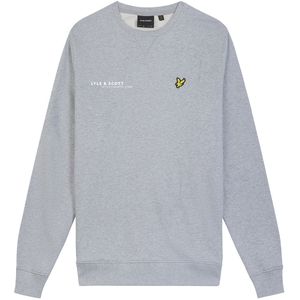 Lyle And Scott - Co-Ordinate Print - Sweatshirt - Grijs