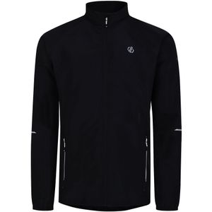 Dare2b - Ilus Windshell - Jack - Zwart - Gerecycleerd Polyester - Ademend