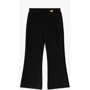 Angels Face - Flared Tux Velvet Trim - Broek - Zwart