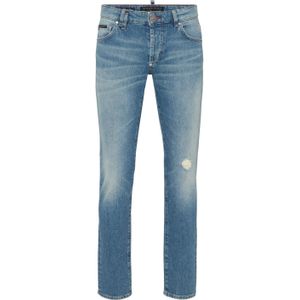 Philipp Plein - Straight Cut Jeans - Blauw - Denim