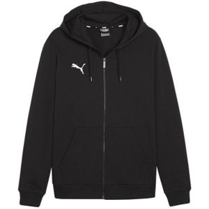 Puma - Team Goal Casual Full Zip Hoodie - Heren - Zwart