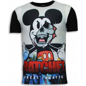 Local Fanatic Ratchet mickey digital rhinestone t-shirt
