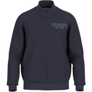 Guess - Sweatjack - Heren - Met Opstaande Kraag - Moderne Pasvorm