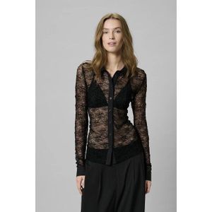 My Essential Wardrobe - Rita Shirt - Zwart - Dameskleding