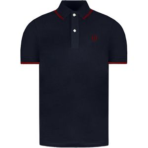 Sergio Tacchini - Iconic - Poloshirt - Navy - Katoen - Korte Mouwen