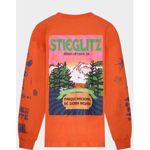 Stieglitz - Xavi Skate - Longsleeve - Oranje - Oversized Fit