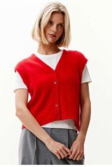 Catwalk Junkie - V-neck Spencer - Zacht - 100% Polyamide