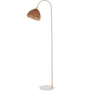 Light & Living vloerlamp 47x28x160 cm bisho glas +zand