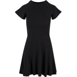 Urban Classics Dames ribbed skater dress
